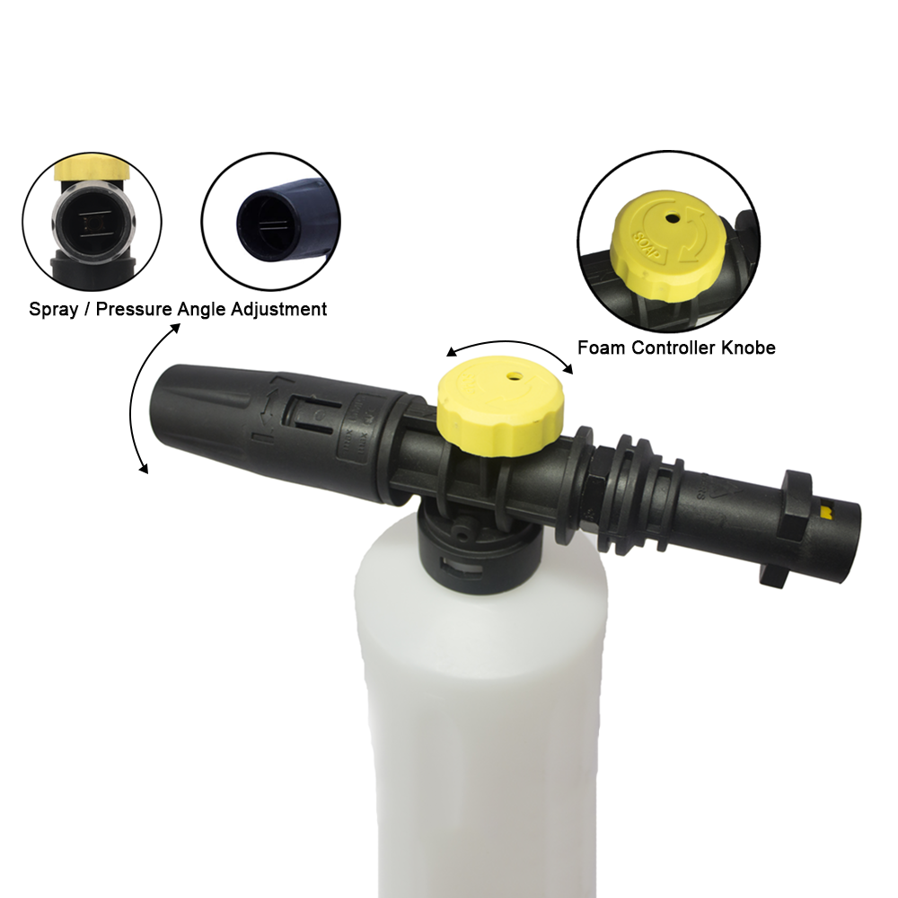 Karcher 80145 Foam Cannon Pressure Washer Nozzle, Quick Connect, 3